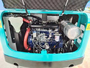 Nueva Mini máquina excavadora sobre orugas Mini excavadora granja usada CE EURO5 Epa Kubota motor Mini excavadora 3,5 toneladas - Product Image 5