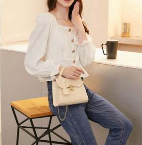 Bolso de mano de moda I-0404, bolso bandolera con estampado de cocodrilo, bolso cruzado para mujer - Product Image 6