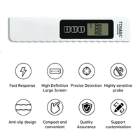 Testeur numérique 3-en-1 TDS EC et thermomètre, testeur portable de la qualité de l'eau pour l'eau potable et les aquariums