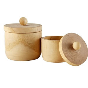 OEM Classic Wooden Storage <b>Jar</b> 250mL Eco-Friendly Durable Airtight Lid Multifunction <b>Spice</b> Container with Custom Logo - Product Image 1