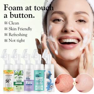 Mousse Nettoyante Visage 150ml Formule Douce Naturelle Soin Peau Contrôle Sébum Resserre Pores Vente en Gros - Product Image 6