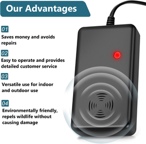 <span class=keywords><strong>Répulsif</strong></span> à ultrasons anti-nuisibles haute puissance, <span class=keywords><strong>efficace</strong></span>, à brancher, en ABS solide, écologique, pour entrepôt, garage, grenier, restaurant - Product Image 6