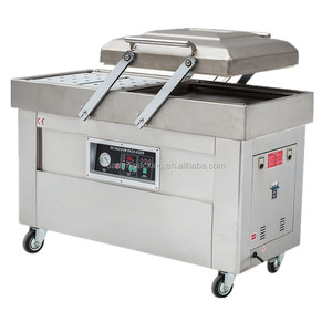 Más nuevo doble cámara de vacío máquina de embalaje para el arroz satisfacer carne - Product Image 4