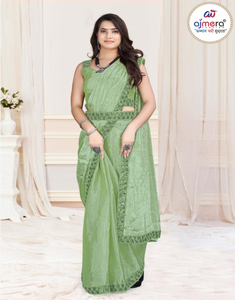 Sarees de Seda Étnicos al por Mayor, Listos para Usar, Elegantes, para Pedidos al por Mayor a Precios Competitivos con Diseño Tejido para Fiestas - Product Image 4