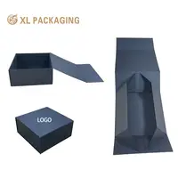 कस्टम उपहार बॉक्स पैकेजिंग काले कार्ड अनुकूलित चुंबकीय बंद उपहार पैकेजिंग बॉक्स डिजाइनर लक्जरी बॉक्स