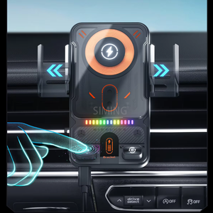 Soporte universal para teléfono de coche con carga rápida de 15W, rotación de 360 grados, <span class=keywords><strong>cargador</strong></span> inalámbrico para iPhone, Samsung, <span class=keywords><strong>Xiaomi</strong></span> - Product Image 6