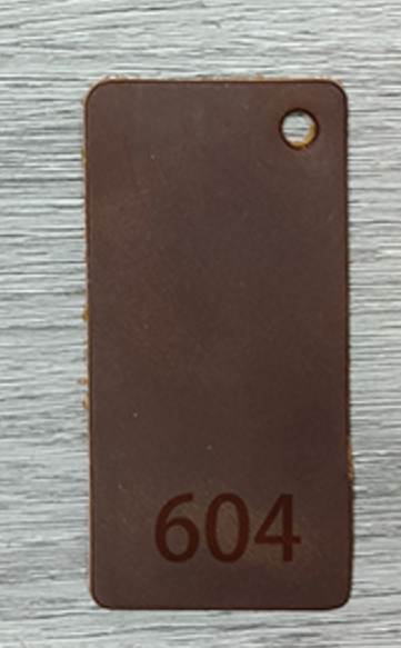 #604 dark brown