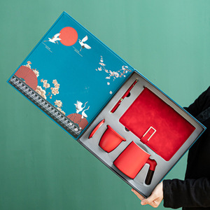 Set di scatole regalo aziendali di moda in stile cinese per regalare <span class=keywords><strong>regali</strong></span> pratici set regalo aziendale aziendale - Product Image 3