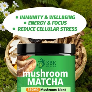 Suministro Directo de Fábrica: Polvo de Matcha con Hongos y Polisacáridos de Hongo Cola de Pavo para Aumentar la Inmunidad, Polvo de Melena de León - Product Image 3
