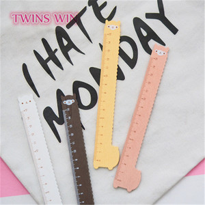 Righello in Legno Stile Coreano a Forma di Alpaca, Carino e Portatile 107, Robusto per Studenti, per Apprendimento di Matematica e <span class=keywords><strong>Geometria</strong></span> - Product Image 5