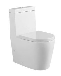 Jieni — ensemble de toilette en céramique, blanc, toilette, sol, lavable, WC, pour salle de bain, en solde, de haute qualité, style chinois