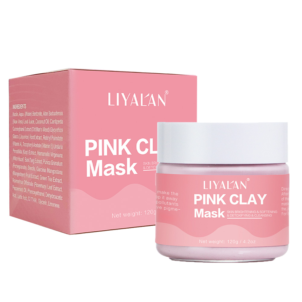 Maschera all'argilla rosa