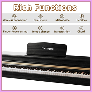 Piano Digital 88 Keys Piano <b>Keyboard</b> Digital Piano 88 Keys Upright Piano <b>Keyboard</b> - Product Image 2