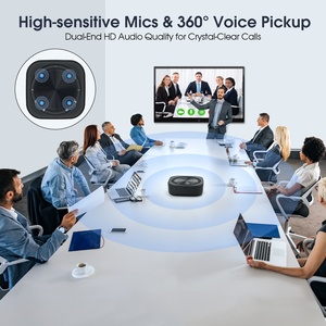 Altavoz de Conferencia USB Directo de Fábrica 360. Altavoz Omnidireccional de 5 Metros para Reuniones Zoom/Teams - Product Image 4