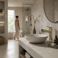 Robinet de lavabo en laiton intelligent à poignée unique avec douchette extractible, affichage numérique LED de la température, eau chaude et froide, vente en gros