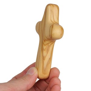 Tamaño de Palma de mano natural pequeña oración fina Cruz adhesiva de madera de oliva regalo cristiano <span class=keywords><strong>para</strong></span> <span class=keywords><strong>manualidades</strong></span> - Product Image 5