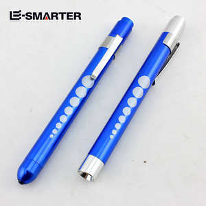 Logotipo personalizado aleación <span class=keywords><strong>de</strong></span> aluminio Mini reutilizable médico enfermera Penlight con LED pupila calibre Clip <span class=keywords><strong>de</strong></span> bolsillo portátil para uso - Product Image 2