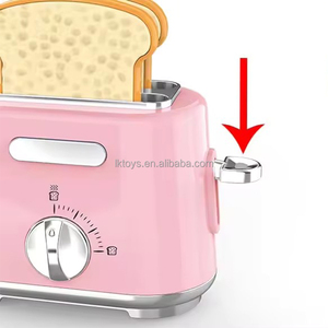 Jouets chanceux semblant jouer appareils de cuisine ensemble de jouets enfants accessoires de cuisine ensemble <span class=keywords><strong>cafetière</strong></span> grille-pain batteur à oeufs fabricant de jus - Product Image 5