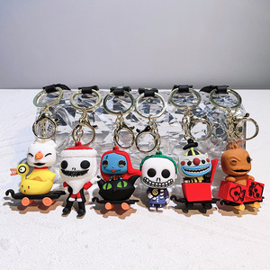 Oferta de Halloween: Llavero de Sam, el personaje de Halloween, con la frase '<span class=keywords><strong>Don</strong></span>'t Hug Me, I'm Scared', colgante de figura - Product Image 2