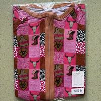 Westerse stijl kinderkleding korte set 2-delig shorty pyjama's ademende zachte stof casual huispak kinderkleding