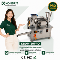 KONBRIT 80 PRO Machine automatique commerciale pour la fabrication de raviolis, samosas, empanadas, momos avec moules interchangeables