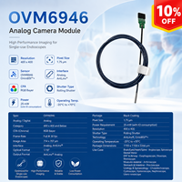 Caméra endoscopique ultra-miniature 1,5 mm OVM6946 400x400 jetable, étanche, pour diagnostic, avec capteur CMOS sur la pointe