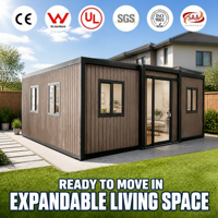 Maison préfabriquée extensible, maison modulaire en conteneur, maison préfabriquée pliable, installation facile, maison mobile portable pour usage familial