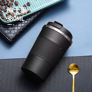 Taza de Viaje de Acero Inoxidable de Alta Calidad, 380 ml, Doble Pared, 510 ml, Aislada al Vacío, con Funda de Silicona - Product Image 3