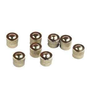 Bouchons de valve en cuivre, type à visser en acier inoxydable, pour pneus de voiture, norme américaine - Product Image 4