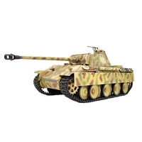 Modelo de tanque alemán Panther Ausf G a escala 1/16 360. Tanque RC Modificado con Torreta Giratoria y Motor de Alta Velocidad 2.4Ghz, Juguetes y Regalos 3879-1