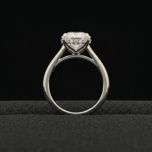Anillo de Boda de Lujo con Diamante Cultivado en Laboratorio de Platino Fino, Certificado por IGI, para Mujer, Elegante Pieza de Joyería Contemporánea para Fiesta - Product Image 4