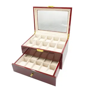 stock wholesale fast delivery 20 slots wooden watch gift box