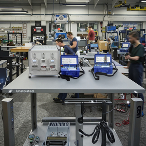 HB-1300单相便携式电能表测试台，内置IPC电流钳，配有7英寸宽屏显示器 - Product Image 3