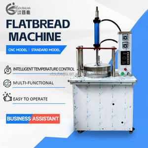 Máquina de Panquecas, Máquina de Formar Bolos Finos, Máquina de Bolos Redondos de Trigo, Máquina de Pressão de Massa para Pizza, Máquina de Pressão a Quente para Tortilhas - Product Image 4