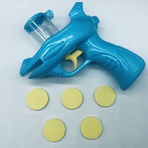 Kids Shark Shaped Flying Disc Launcher Spielzeug pistole Einzigartiges Design Outdoor Blaster Shooter für aktives Spiel und Ziels paß für Kinder - Product Image 3