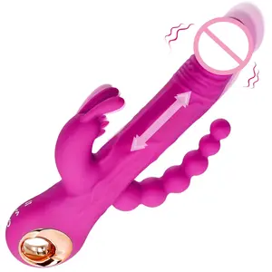 Vibrateur femme deuxième marée artefact balançoire télescopique dispositif de masturbation orgasme outil sexuel spécial