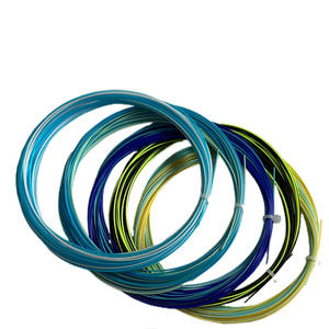 Cordage <span class=keywords><strong>de</strong></span> <span class=keywords><strong>badminton</strong></span> ZARSIA Rainbow à haute élasticité, durable, bicolore, BS2055, pour l'entraînement, avec emballage simple - Product Image 3