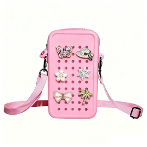 Nuova <span class=keywords><strong>Borsa</strong></span> a <span class=keywords><strong>Tracolla</strong></span> Creativa per Studenti Chinfai, Graziosa Pochette Cartoon, <span class=keywords><strong>Borsa</strong></span> Portatile alla Moda per Telefono per Ragazze Adolescenti - Product Image 2