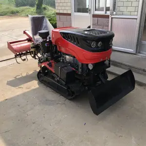 Ride On Cultivator Rotary Tiller Garden Mini Tractor Agriculture Equipment