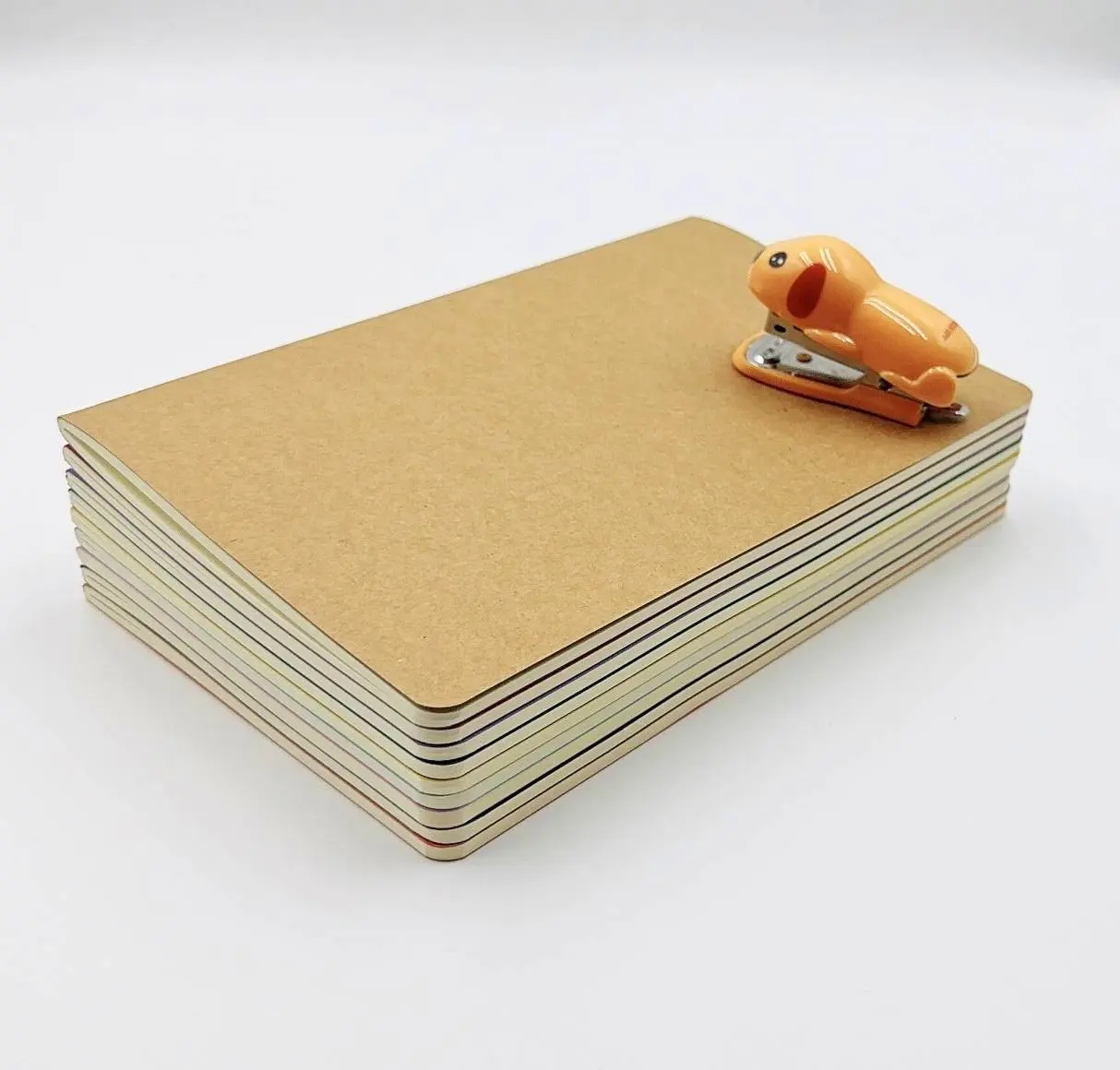 Quaderno di carta personalizzabile per borchie filo per cucire rilegatura con copertina colorata pura pagine foderate per scrivere