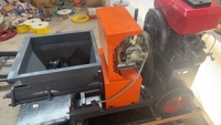 Moteur populaire de machine de pulvérisateur de mortier de ciment de construction utilisé chantiers de construction comportant le pulvérisateur à haute efficacité de pompe de mortier