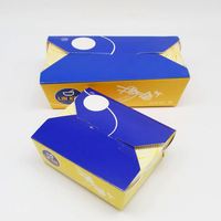 Emballage alimentaire en papier Fenêtre Bonbons Fruits Sushi Salade Boîte