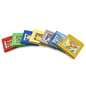 USA Stock Classique pour Pokemoned Game Boy pour GBC Cartouche Carte Or Jaune Argent Cristal <span class=keywords><strong>Bleu</strong></span> <span class=keywords><strong>Rouge</strong></span> <span class=keywords><strong>Vert</strong></span> Cartouche de Jeu - Product Image 3