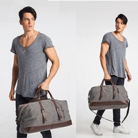 Sac de voyage en polyester BST avec logo personnalisé, couleurs mélangées, imperméable, multi-poches, bandoulière réglable, grande capacité