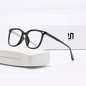 Monturas de Gafas Rectangulares Tr90 Unisex, Montura Completa, Protección Contra la Radiación de Luz Azul, Lentes Planas 2005 - Product Image 3