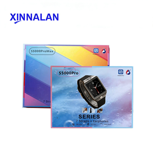Nuevo Set de Regalo de Reloj Deportivo 2026 con Auriculares TWS 7 en 1, Correas de Moda, Kit de <span class=keywords><strong>Smartwatch</strong></span> S5000 Pro al por Mayor - Product Image 2