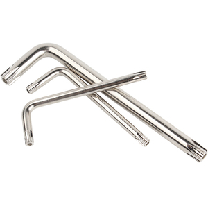 Outil à main <span class=keywords><strong>Clé</strong></span> en forme de L <span class=keywords><strong>Clé</strong></span> <span class=keywords><strong>Torx</strong></span> étoile Acier au carbone nickelé <span class=keywords><strong>Clé</strong></span> <span class=keywords><strong>Torx</strong></span> de sécurité T10 - Product Image 4