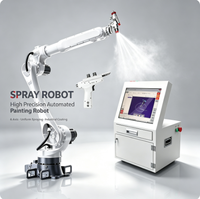 Robot de pulvérisation haute précision à 6 axes CNC, bras robotique de peinture automatique, équipement de revêtement intelligent pour ligne d'assemblage en usine