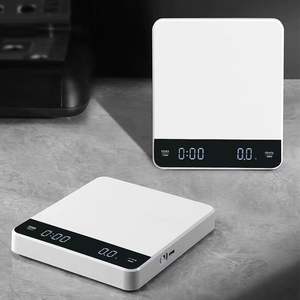 Фабрика Changxie, новый дизайн, маленькие цифровые электронные кофейные весы, 3 кг, 0,1 г, кофейные весы с таймером - Product Image 5