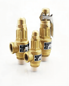 Vente de liquidation B2B COVNA : Soupape de sécurité en laiton à ressort avec poignée, finition bronze - Product Image 4